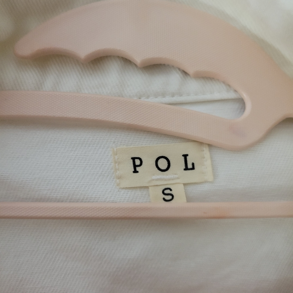 Studded White Denim Jacket - Picture 2 of 2